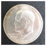 $24.01 Melt Value 4-13-26: SILVER 1972-S IKE