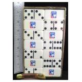 $14 SHIP: UNUSED SPJST Dominos and Pocket Knife