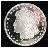 One Troy Ounce .999 Fine Silver Bullion Round