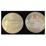 TWO (2) Copper Medals