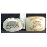 Vintage Metal Belt Buckles