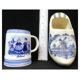 $17 SHIP: (2) Delft Holland
