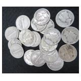 Random Pull Twenty (20) Silver Mercury Dimes $111