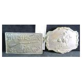 Vintage Metal Belt Buckles