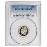 1977-S Roosevelt Dime PCGS Proof-70 DCAM