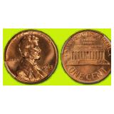 1963-D Lincoln Cent PCGS MS-65 RD