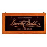 NO SHIP: Dorothy Dodd Shoes Reverse Painted Sign