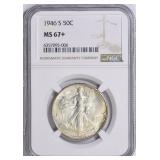 $11,000 Guide:1946-S Half Dollar NGC MS-67+
