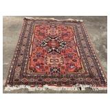4'x6' Persian Tribal Hand Knotted Rug Retail $2900