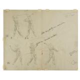 1957 Original Artwork for Ben Hogan's