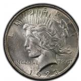 1923-P Peace Dollar Silver U.S. Philadelphia Mint