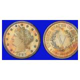 1883 Liberty Nickel No CENTS PCGS Proof-66 (Toned)