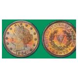 1904 Liberty Nickel PCGS Proof-66 (Toned)