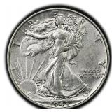 1943 Walking Liberty Half Dollar Silver US Coin