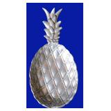 Pewter Pineapple Tray, 13.5'