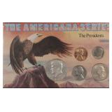 The Presidents Display with 40% Silver Kennedy