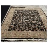 8'x10' Tabriz Wool and Silk Carpet Retail $5700