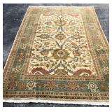 6'x9' Oushak Hand Tied Persian Rug $3600 Retail