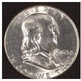 SILVER 1963 Franklin Half Dollar