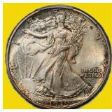 1939 Walking Liberty Half Dollar PCGS MS-67