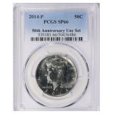 2014-P Kennedy Half Dollar PCGS SP-66