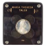 SILVER Maria Theresa Taler Restrike