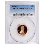 1994-S Lincoln Cent PCGS Proof-69 DCAM