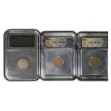 Three (3) Indian Head Cents