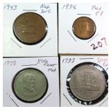 1943-1988 Mexican Coins