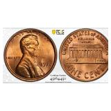 1972 Lincoln Cent PCGS MS-64 RD
