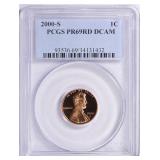 2000-S Lincoln Cent PCGS Proof-69 DCAM