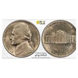 1957 Jefferson Nickel PCGS MS-66