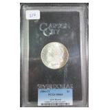 1884 Carson City Morgan Dollar PCGS MS63 GSA Hoard