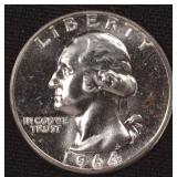 Silver 1964 Washington Quarter, $13.82 Melt Value