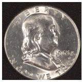 1963 Franklin Half Dollar, $27.63 Melt Value