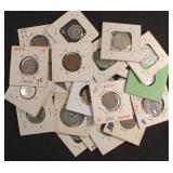 Twenty-Five (25) Foreign Coins