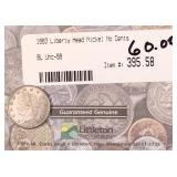 1883 Liberty Head "V" Nickel