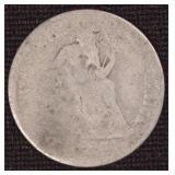 Seated Dime, Date Unknown