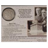 1921 Silver Morgan Dollar $59.07 Melt Value