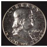 1962 Franklin Half Dollar, $27.63 Melt Value