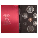 1975 Canada Proof Set with Silver Calgary Dollar