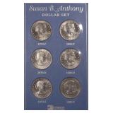 Susan B. Anthony Dollar Set