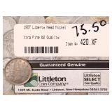 1907 Liberty Head "V" Nickel