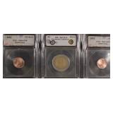 Three (3) Foreign Coins incl. Portugal