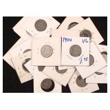 Twenty (20) "V" Nickels, Super Estate Find!