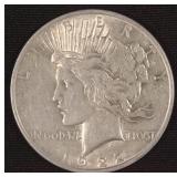 1922 Silver Peace Dollar $59.07 Melt Value