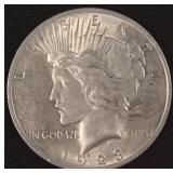 1923 Silver Peace Dollar $59.07 Melt Value