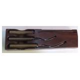 Cutco Three Piece Carving Set with Holder