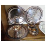 Silver Plate Serving Pieces