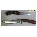 TWO (2) Handmade Full Tang Knives